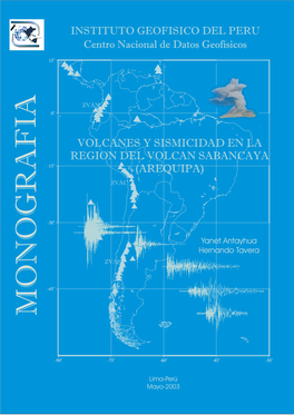 Volcanes Y Sismicidad En La Region Del Volcan Sabancaya (Arequipa)