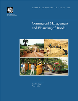 Commercial Management and Financing of Roads (1998)