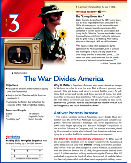 The War Divides America