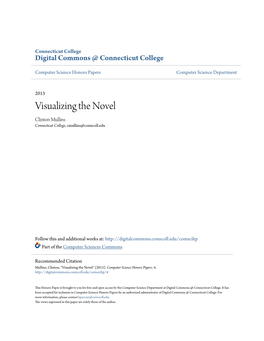 Visualizing the Novel Clinton Mullins Connecticut College, Cmullins@Conncoll.Edu
