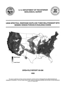 U. S. Department of the Interior Geological Survey