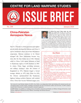 China-Pakistan Aerospace Nexus