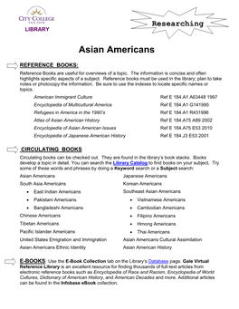 Asian Americans