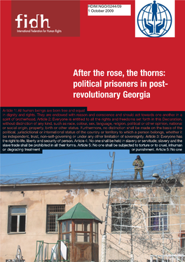 Political Prisoners in Post- Revolutionary Georgia