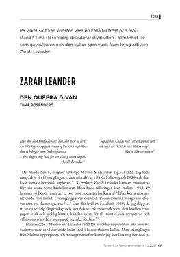 Zarah Leander