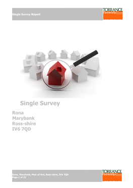 Single Survey Report