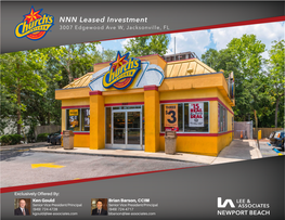 NNN Leased Investment 3007 Edgewood Ave W, Jacksonville, FL