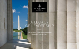 A Legacy of Leadership
