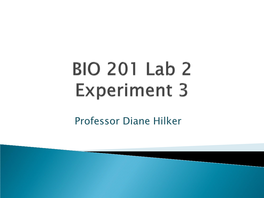 BIO 201 Unit 1 Introduction to Microbiology