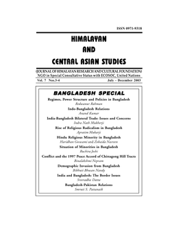 Indo-Bangladesh Relations