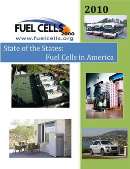 State of the States 2010: Fuel Cells in America