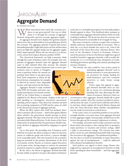 Aggregate Demand by RENEE HALTOM