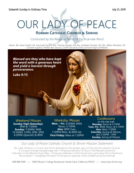 Shrine of Our Lady of Peace