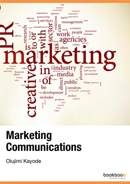 Marketing Communications