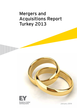 Mergers and Acquisitions Report Turkey 2013