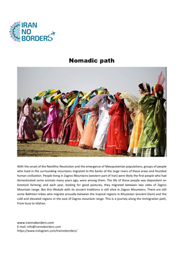 Nomadic Path