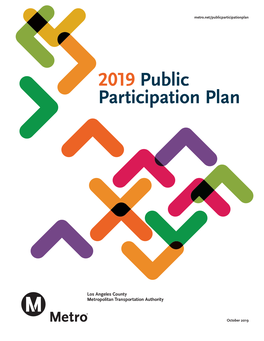 2019 Public Participation Plan