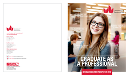 Graduate As a Professional