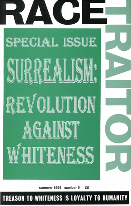 Surrealism-Revolution Against Whiteness