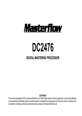 Masterflow DC2476