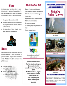 Pollution Brochure