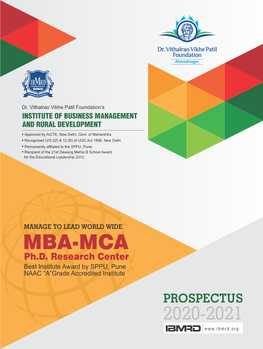 MBA-MCA Ph.D