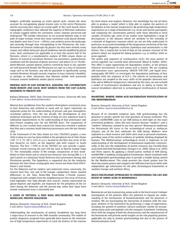 A New Mass Spectrometric Tool for Modelling Protein Diagenesis