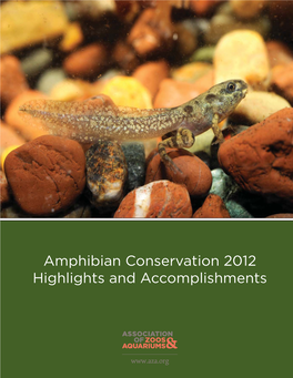 Amphibian Report 2012 -Template.Indd