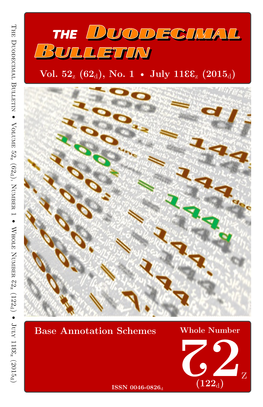 Duodecimalbulletinissue521.Pdf