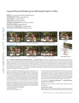 Layered Neural Rendering for Retiming People in Video