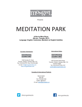 Meditation Park