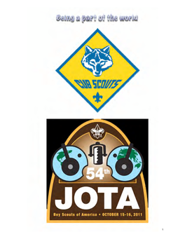 JOTA Activity Booklet KE4TIO