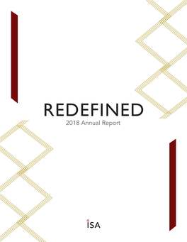REDEFINED 2018 Annual Report REDEFINED 2018 Annual Report