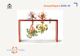 Annual Report 2018–19 Art Gallery of Western Australia