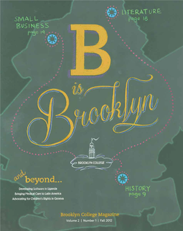 Brooklyn College Magazine, Fall 2012, Volume 2