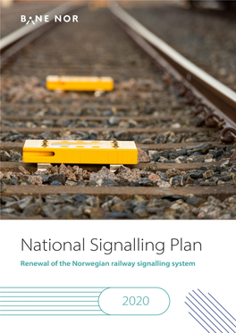 Nasjona Signalplan 2020