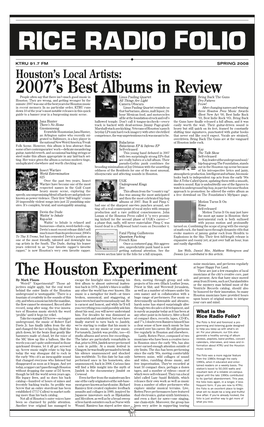 2007'S Best Albums in Review