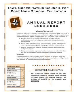 Annual Report 2003-2004