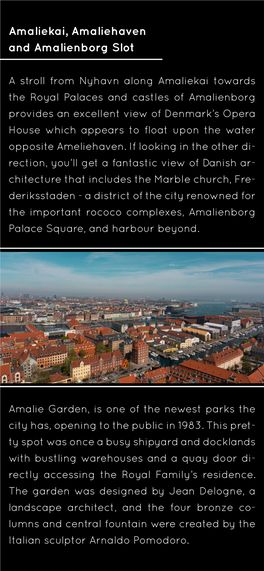Amaliekai, Amaliehaven and Amalienborg Slot