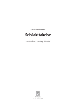 Selviakttakelse