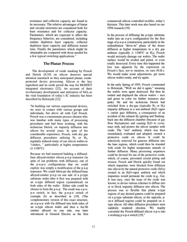 Transistors to Integrated Circuits