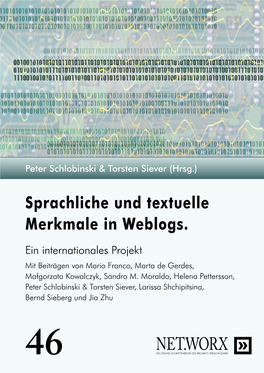 NET.WORX 46 | Sprachliche Und Textuelle Merkmale in Weblogs. Ein
