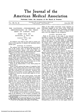 The Xanthines (Theobromine and Aminophyllin)