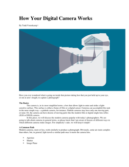 How Your Digital Camera Works