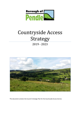 Countryside Access Strategy 2019 - 2023