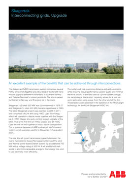 Skagerrak Interconnecting Grids, Upgrade