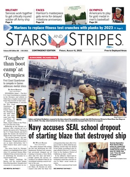 Navy Accuses SEAL School Dropout of Starting Blaze That Destroyed Ship