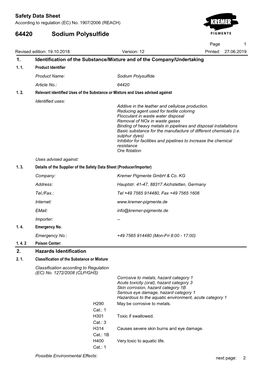 64420 Sodium Polysulfide