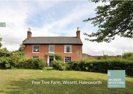 Pear Tree Farm, Wissett, Halesworth