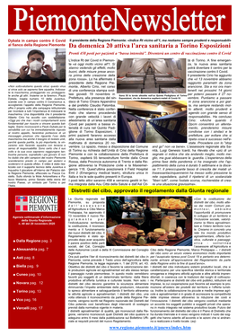 Pnews N. 40 Del 20 Novembre 2020